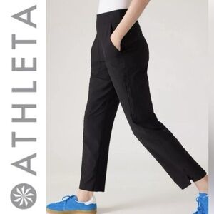 Brooklyn Ankle Mid-Rise Utility Pant